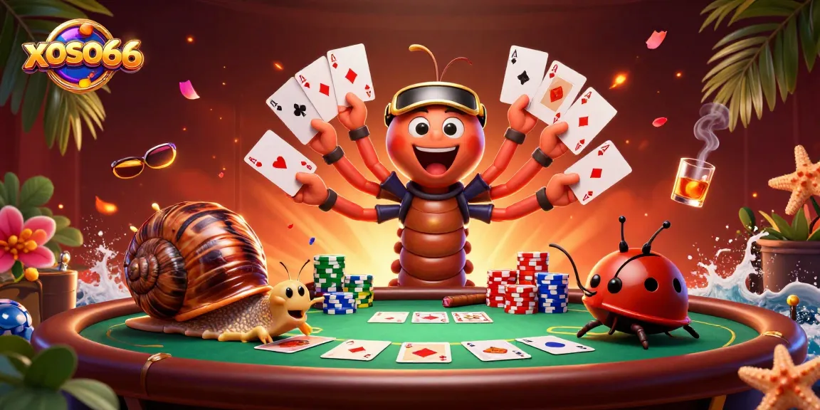 Experience xoso66 with a thrilling 3D casino scene featuring dynamic characters and vibrant gameplay elements.