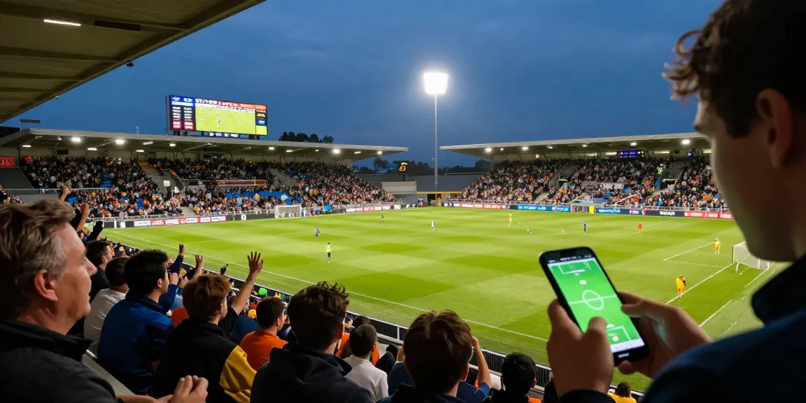 Live football betting with real-time odds and match statistics on screens during trực tiếp bóng đá events.