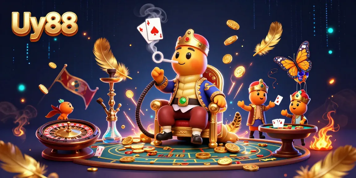 Experience engaging gameplay at Uy88's vibrant casino with roulette and baccarat.
