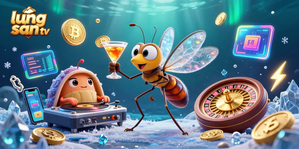 Watch the lively characters of lương sơn tv celebrating gambling with vibrant casino elements.