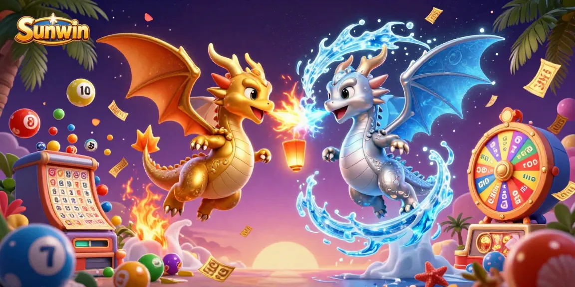 Sunwin offers an exciting gaming experience with dragons and lottery elements showcasing thrilling gameplay.