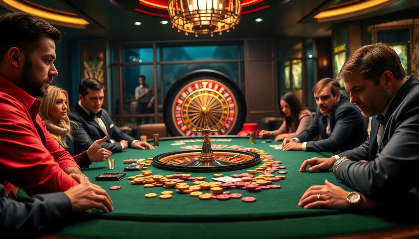 Engage with exhilarating gameplay at https://79king.hiphop/ in a luxurious casino setting.