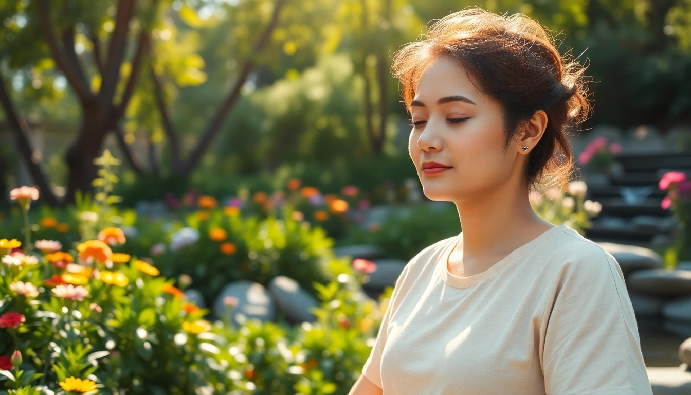 Enhance emotional wellbeing by meditating in tranquil settings surrounded by nature.