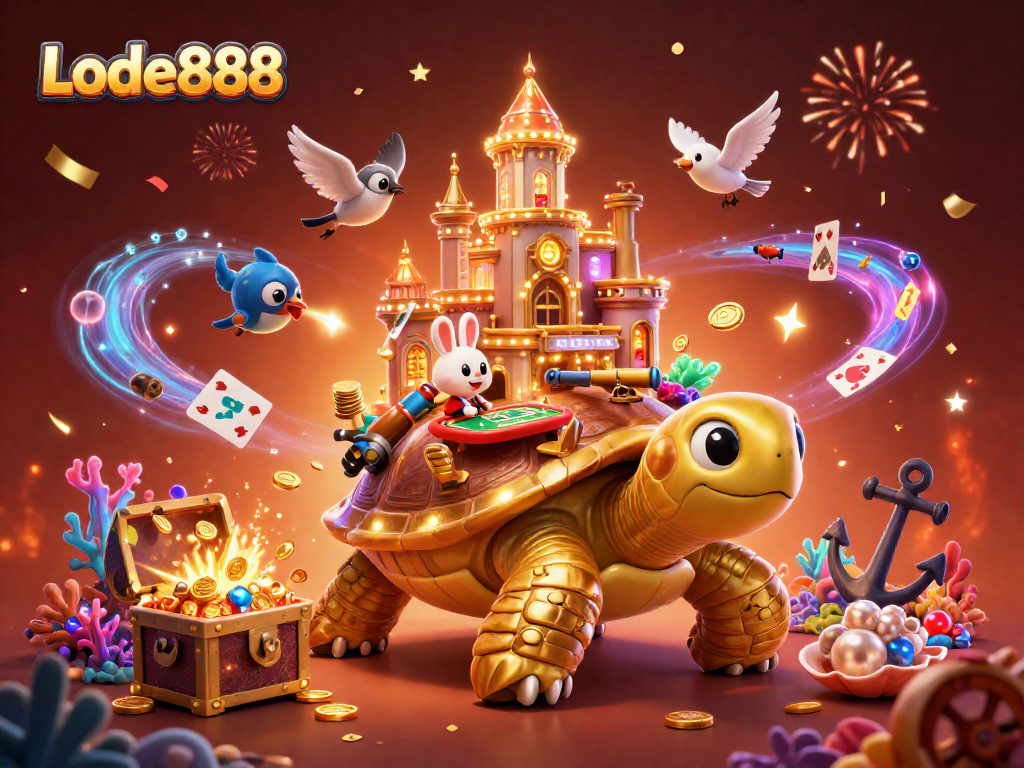 Experience exhilarating fun with Lode888 as the golden tortoise casino hosts thrilling gambling adventures.