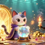 Experience thrilling slot action with sc88hd, featuring magical cat, raven, and rich casino treasures.