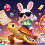 Experience the excitement of f8bettt with vibrant cartoon characters and dynamic casino elements.