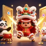 Experience excitement with Nhà cái 11Win's vibrant gambling scene featuring dancers and treasures.
